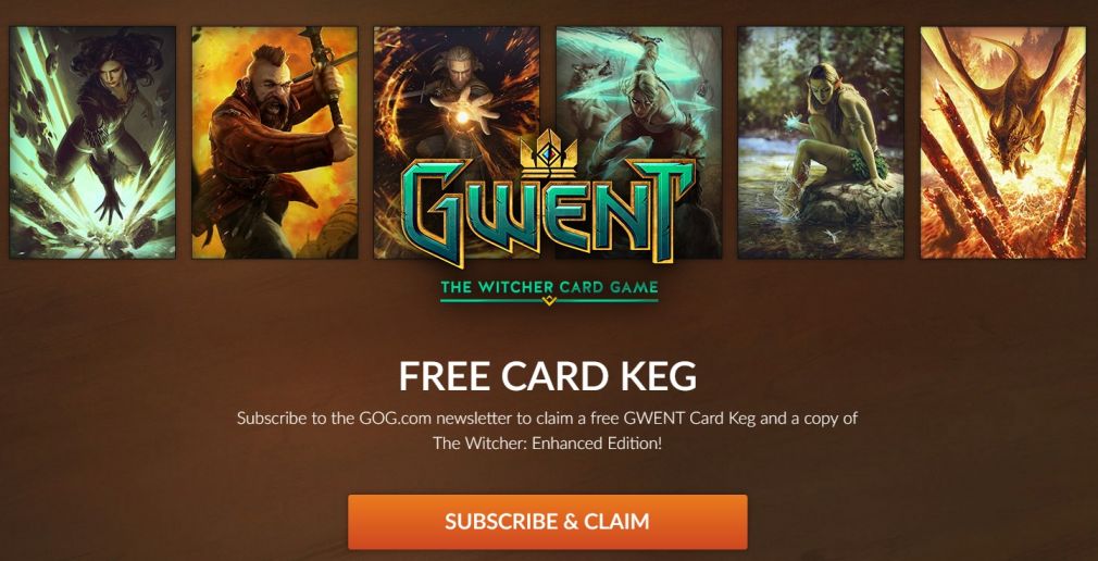 GOG.com dijeli The Witcher: Enhanced Edition ako instalirate igru GWENT: The Witcher Card Game